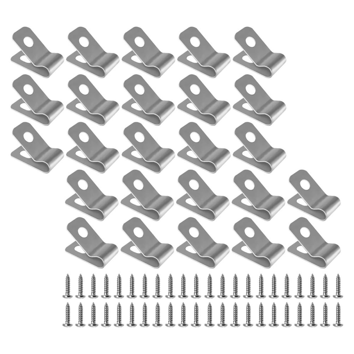 Clips pour clôture en acier inoxydable contre la rouille et les ruptures