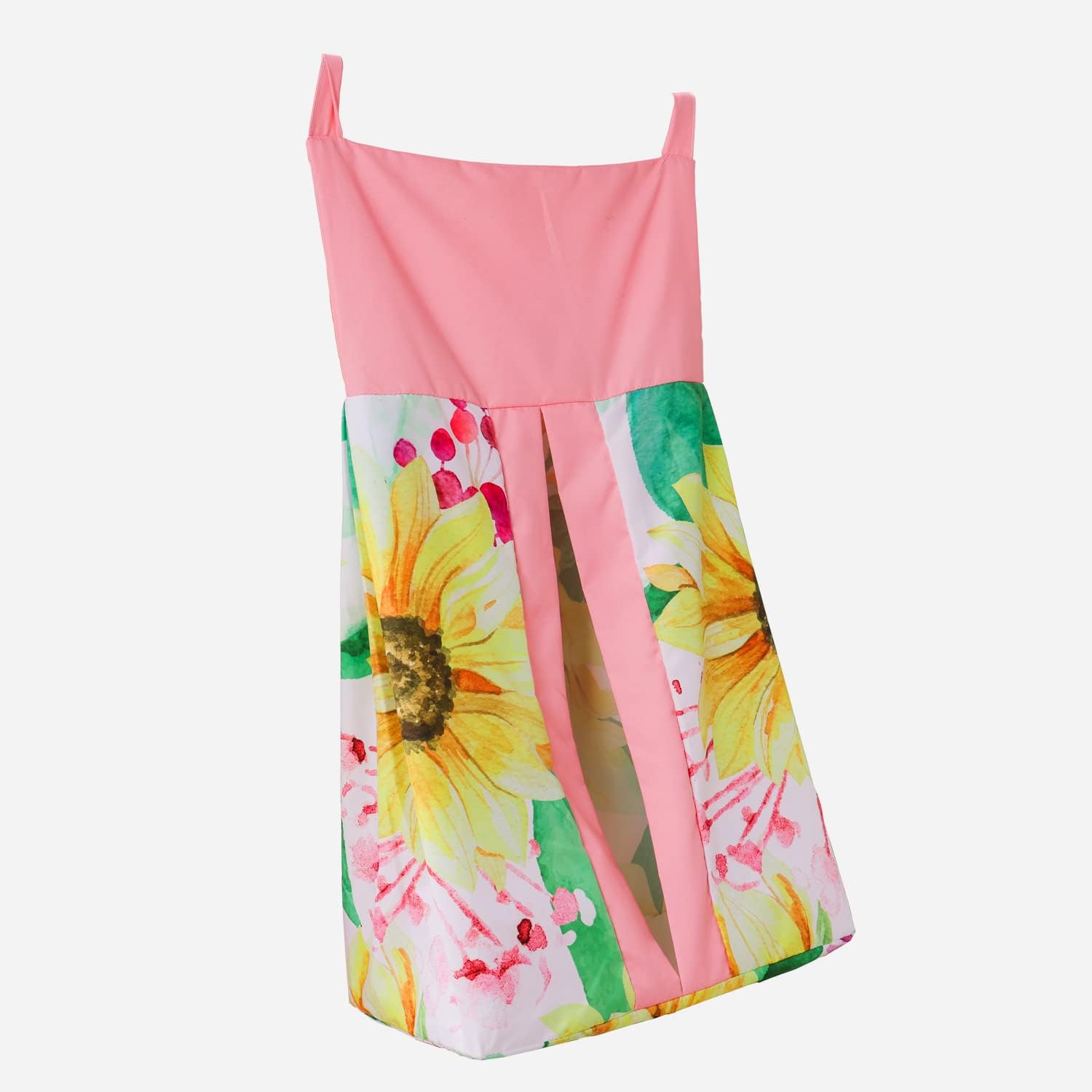 Floral Elephant Crib Bedding Set for Girls -6 Pieces, Sunflower Elephant Baby Girl Toddler Girl Bedding Set, Standard Crib 28'' x 52''