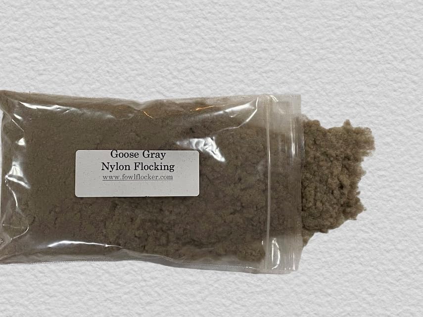 Goose Gray Nylon Flocking (16, Ounces)