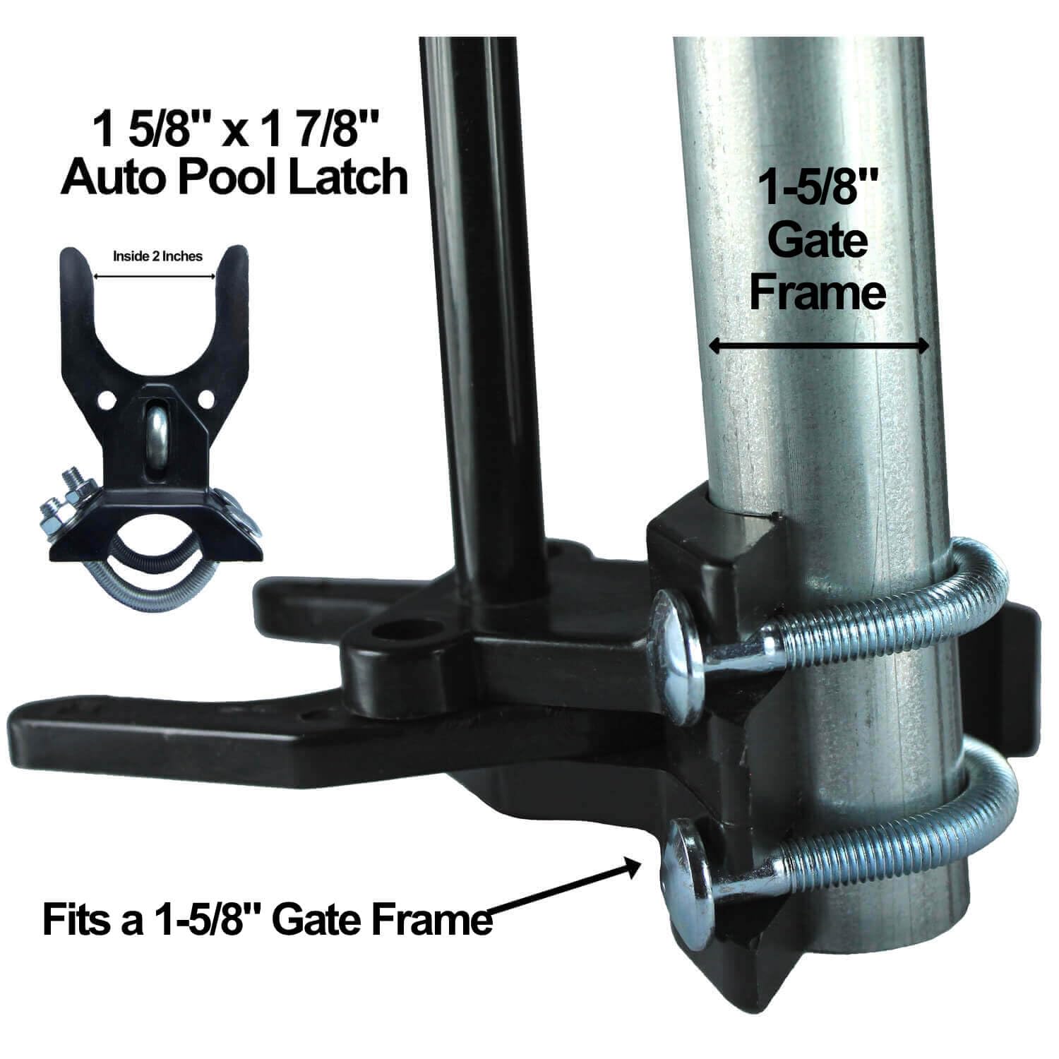 Pool Closure Chain Snapklik.com : Pool GATE Latch: Chain Link Child Safety Pool Latch
