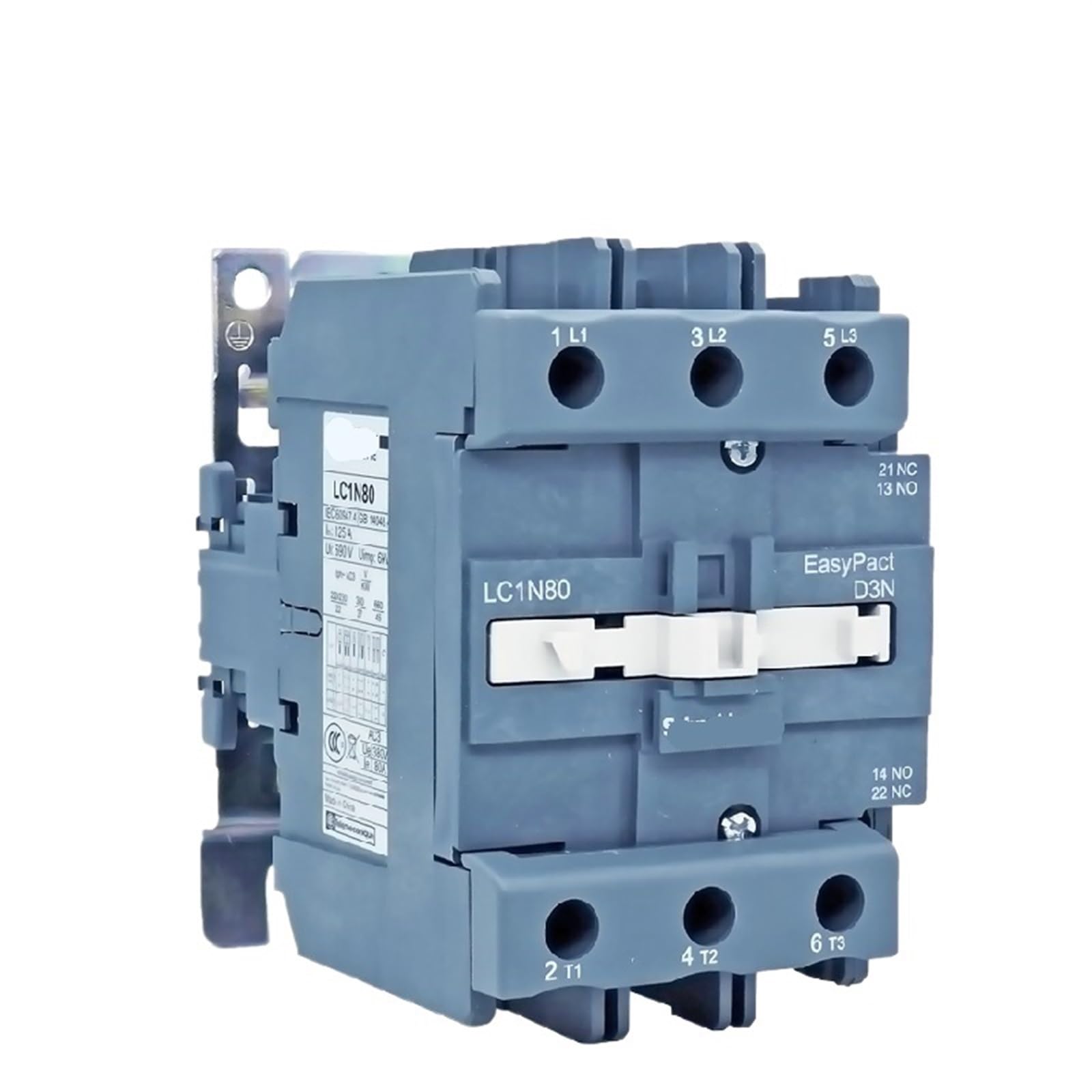 WQGQPXOB D3N 3-ploe Contactors LC1N80 1NC & 1NO 50HZ LC1N80B5N LC1N80CC5N LC1N80F5N LC1N80M5N LC1N80Q5N 1Pcs(LC1N80Q5N 380V)