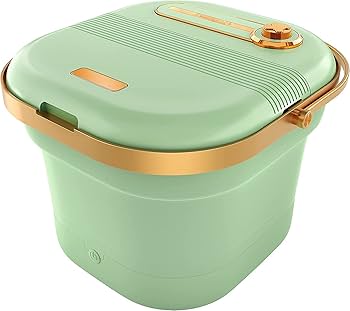 GOQRAQ フットバス Amazon.co.jp : GOQRAQ フットバス 折り畳み 足湯 バケツ 足つぼ 極楽