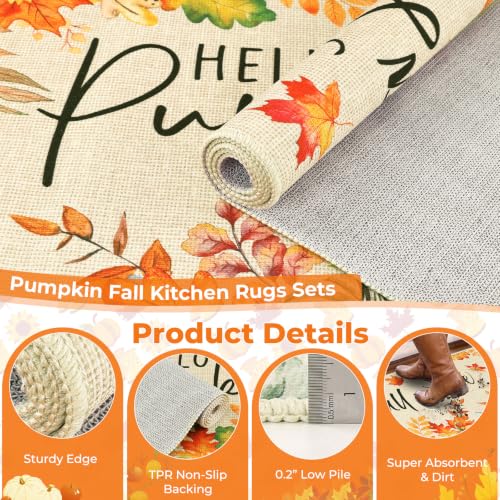 2-Pack Findosom 20 x32 +20 x59 Washable Non-Slip Kitchen Rug Set 9.59 + Free Shipping w/ Prime or on 35+ + 40% Off Code YFAFDF1H - image 7