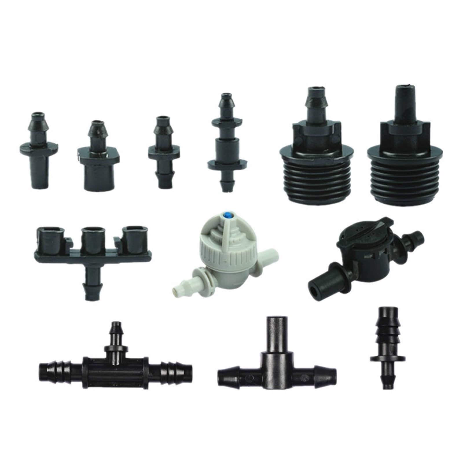Yakufast 7 10Pcs Agricultural Garden Sprinkler Irrigation Fittings 4/ Joint Of Drip Irrigation Hose In Micro-Sprinkler Greenhouse(7)