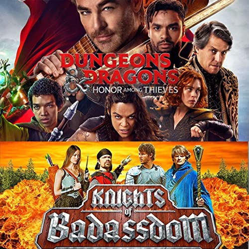 Dungeons & Dragons and Knights of Badassdom cover art