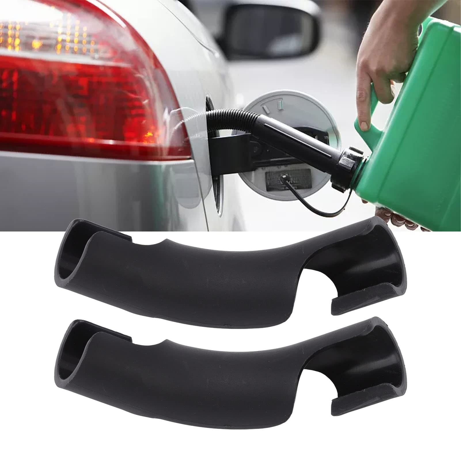 2 Piegatubi In Plastica Per Taniche Carburante – Diametro Interno 2.3 Cm – Compatibili LC2, VP Racing – Per Moto, Tosaerba, Auto - 5