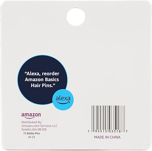 Miniatura 2 de Tienda Basics Bobby Pins in Case Brown 72 Count