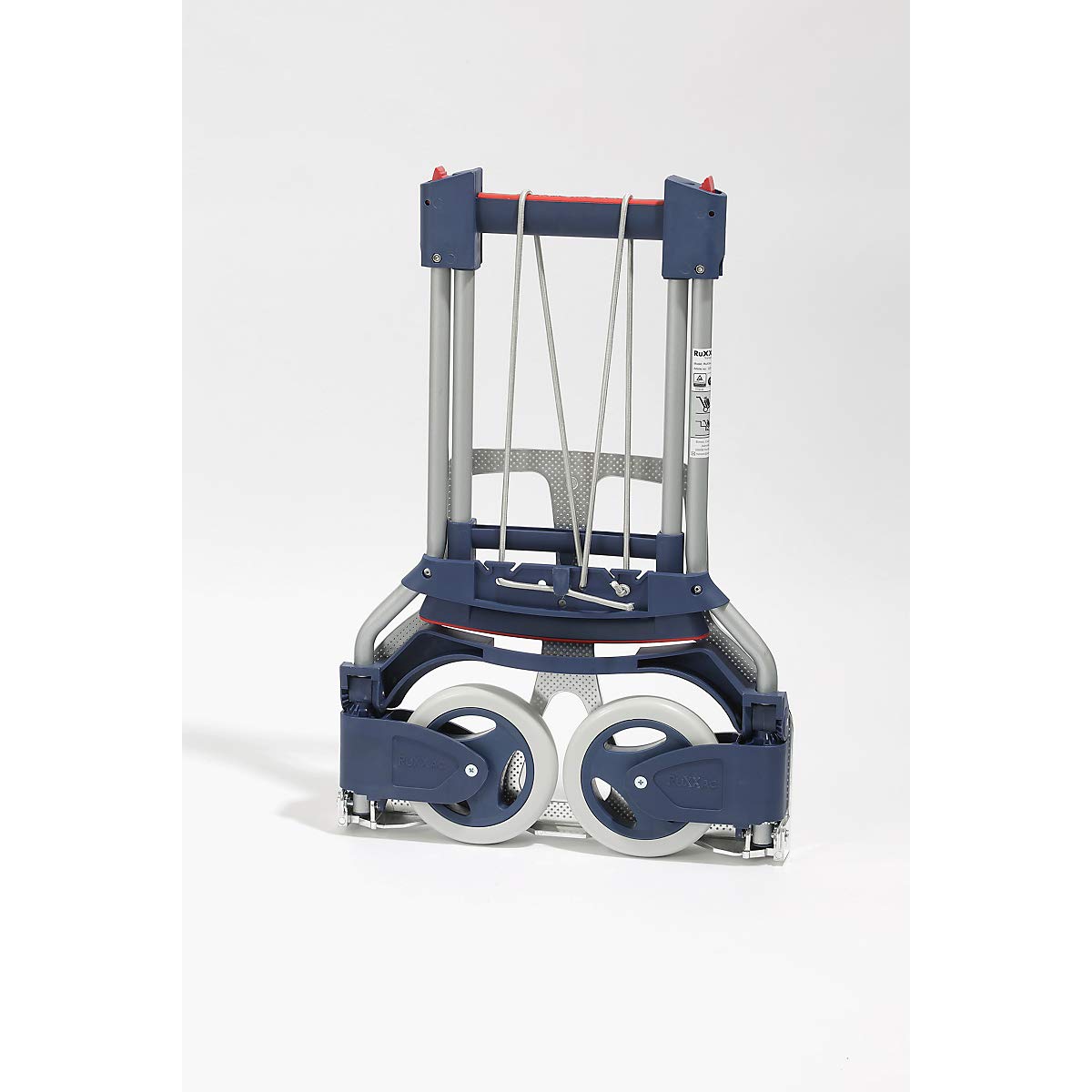 Certeo | Sackkarre | Aluminium | alusilber | Tragfähigkeit 125 kg | Klappbar, RuXXac®-cart BUSINESS XL, Tragfähigkeit 125 kg
