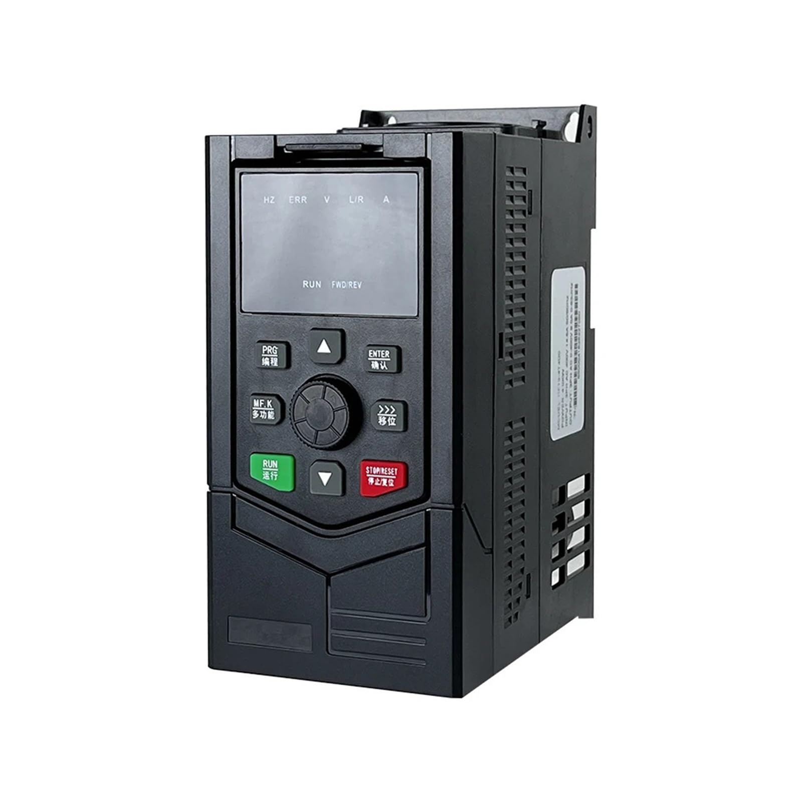 Napęd o zmiennej częstotliwości VFD 220 V 380 V 1,5 kW-4 kW Przetwornica o zmiennej częstotliwości wyjście 3-fazowe Wielokrotna ochrona(380V,1.5KW)