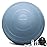 YOTTOY Anti-Burst Exercise Ball for Working Out, Yoga Ball for Pregnancy,Extra Thick Workouk for Physical Therapy,Stability Ball for Chair Fitness with Pump (Blue)