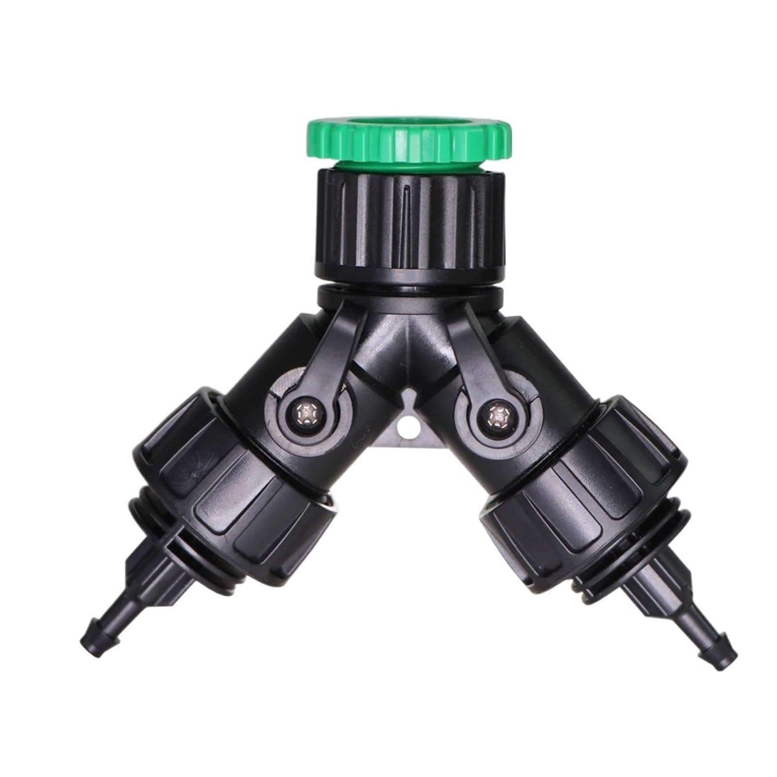Cbkrgfpdou Black-2 Ways Abs Garden Hose Splitter