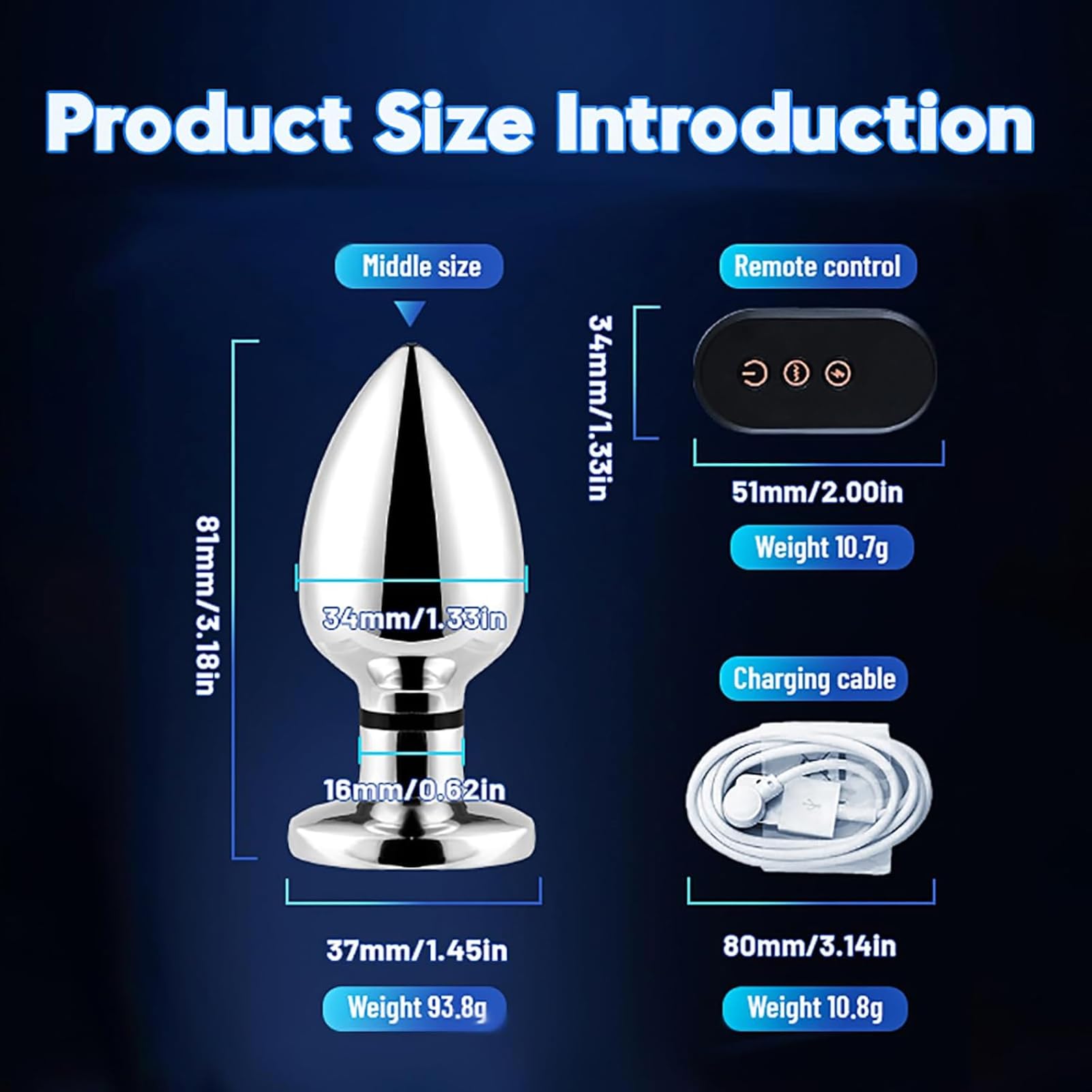 Amazon.com: XYVYNZ Electric Shock Anal Plug Anal Vibrator Anal Sex Toys for  Men and Women with 6 Electric Shocks and 10 Vibration Modes Vibrating Butt  Plug Prostate Massager for Couples Adult Toys :