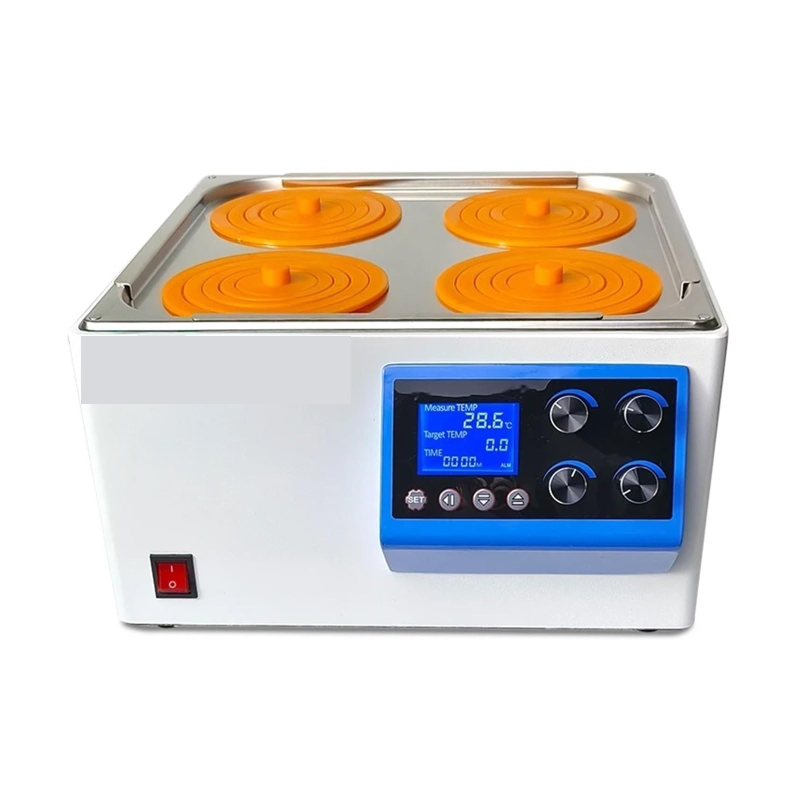 Baño De Agua Con Agitación Magnética Temperatura Constante Laboratorio 4 Orificios For Evitar Quemaduras En Seco Calentamiento Uniforme