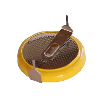 Amazon | タブ付き コイン電池 CR2032 【2個セット】横型端子