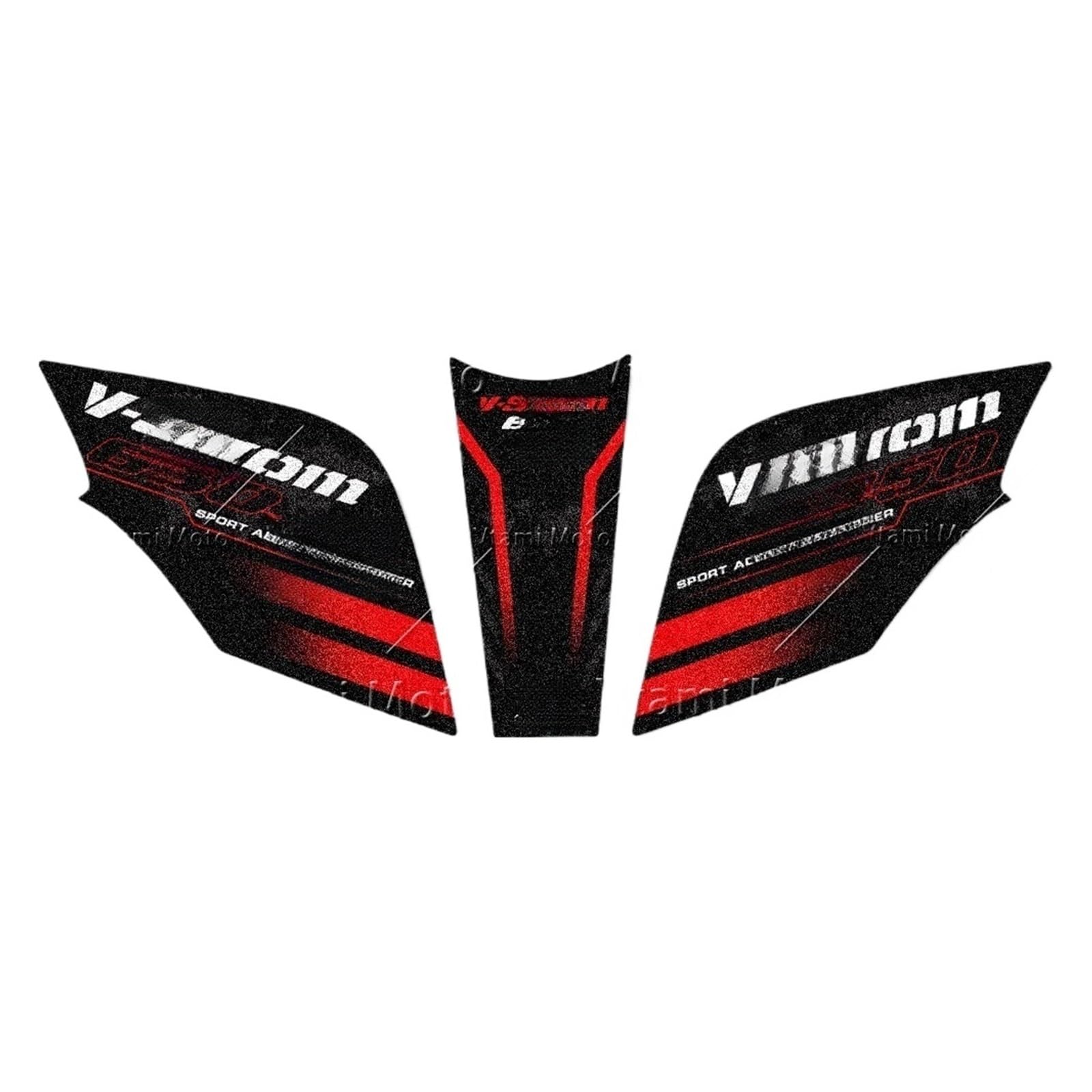 for V-Strom 650 Vstrom 650 DL650 XT 650XT Motorcycle Fuel Tank Pad Sticker Tank Side Protection Decal 2017-2024 2023 Tank Fuel Tanks Pads