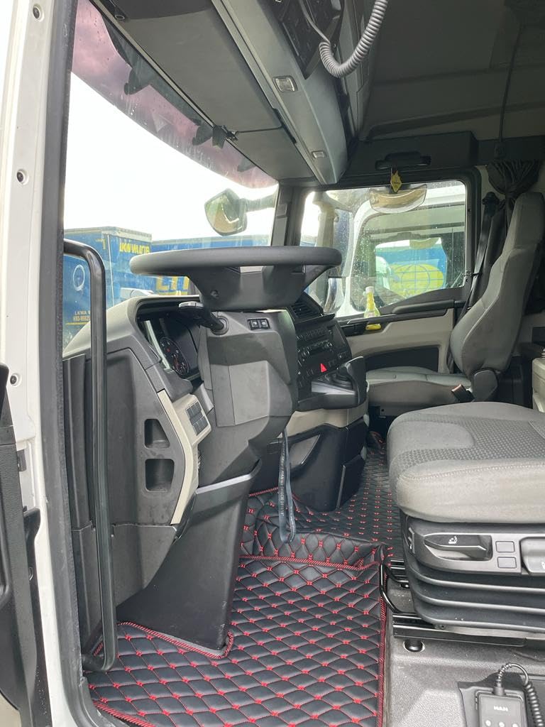 Fußmatten, Automatten LKW Man TGX Automatikgetriebe 2020+ (Schwarz-Blau)