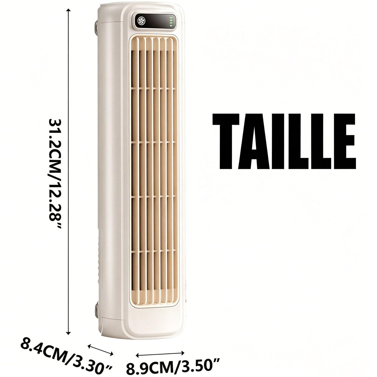 Coldeeze Cooling Ace - Rafraichisseur D’Air Portable, 150 Btus, 3 Vitesses, Silencieux, Longue Autonomie, IdéAl Pour Une Utilisation Dans Une Chambre Ou Un Bureau (Bleu)