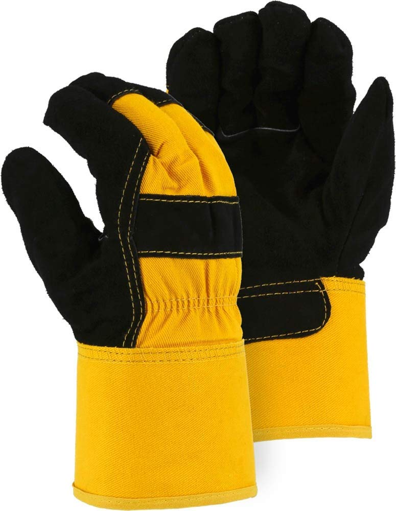 Hand Safety Cowhide Leather Palm Glove, Black (B088KHZ8ST) Amazon Price History, Amazon Price Tracker