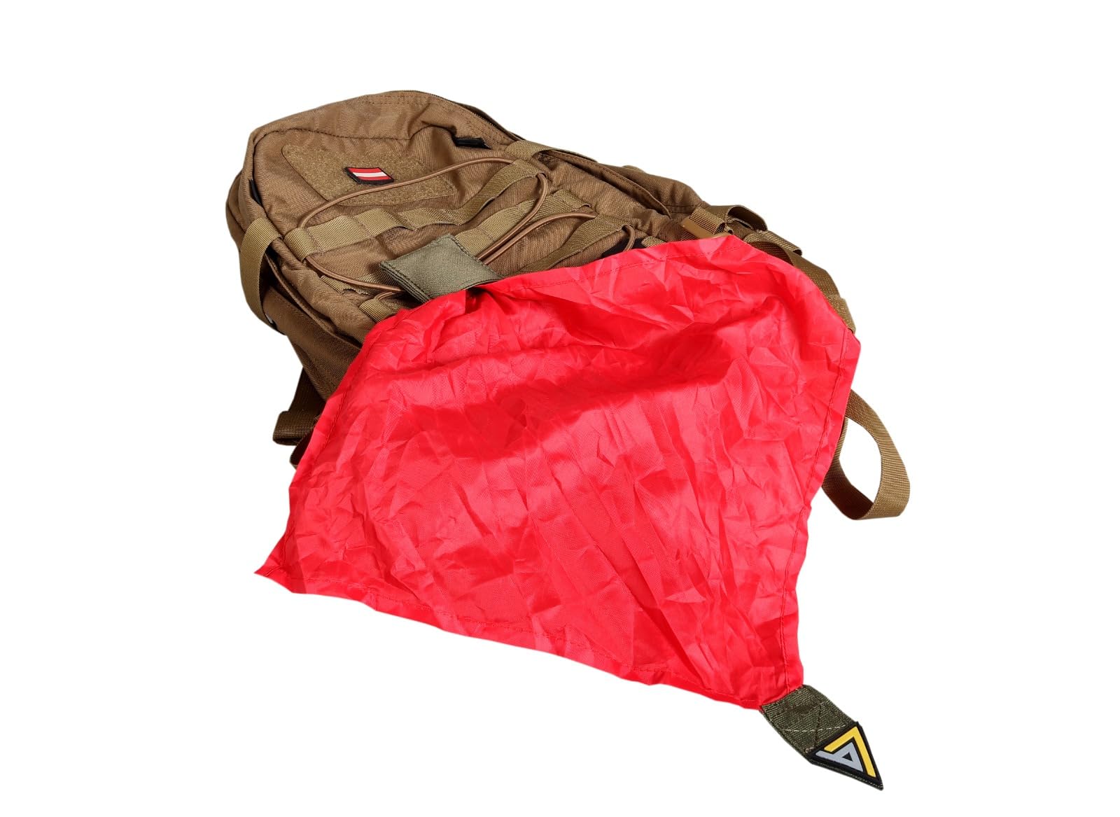 Brassards pour airsoft et paintball - Double Velcro - Rouge et bleu