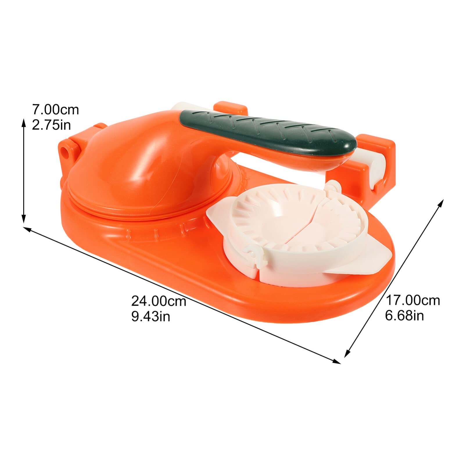 Housoutil Empanadas Press Dumpling Maker Tools Tortilla Press Tortilla Maker Plastic Dough Presser Tool Mexican Taco Quesadilla Maker Kitchen for Dumpling Pasta Pizza Dough Press