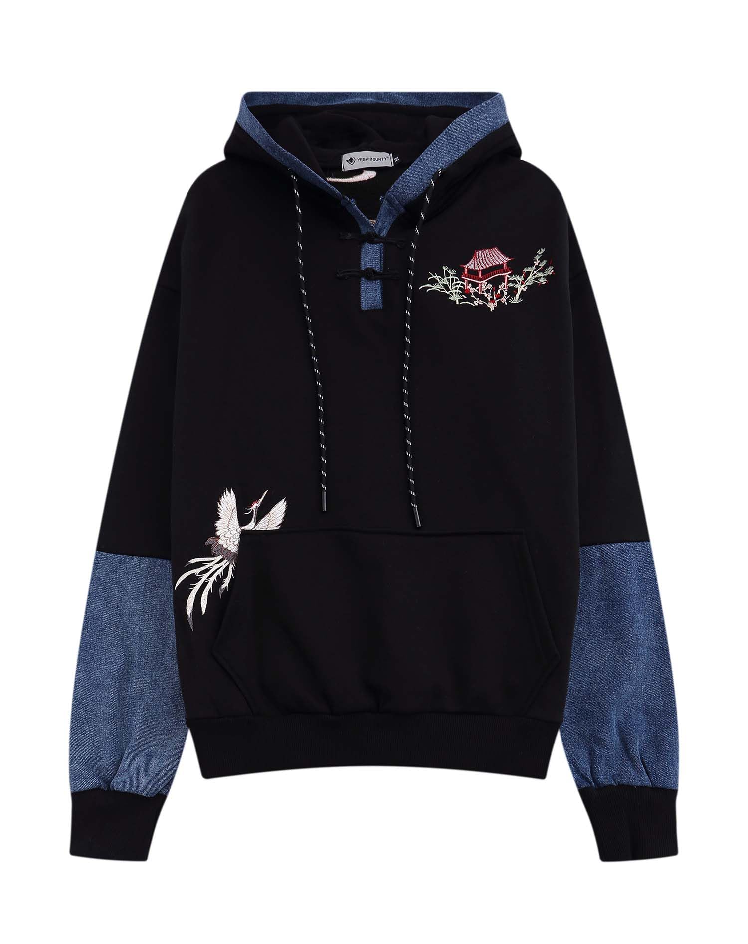 Niepce IncJapanese Kanji Graphic Hoodies for Men