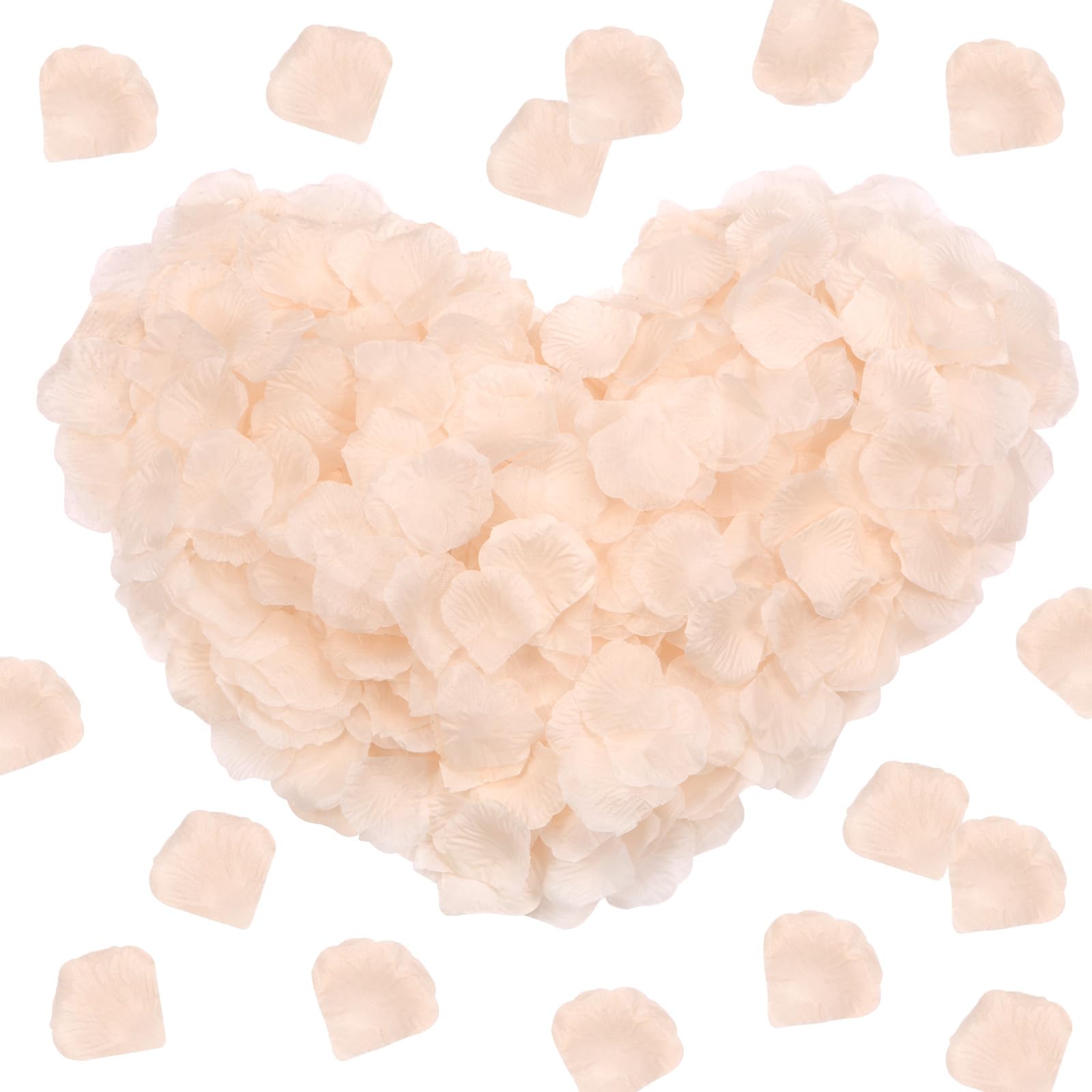 M METERXITY 3000-Pack Silk Artificial Flower Rose Petals