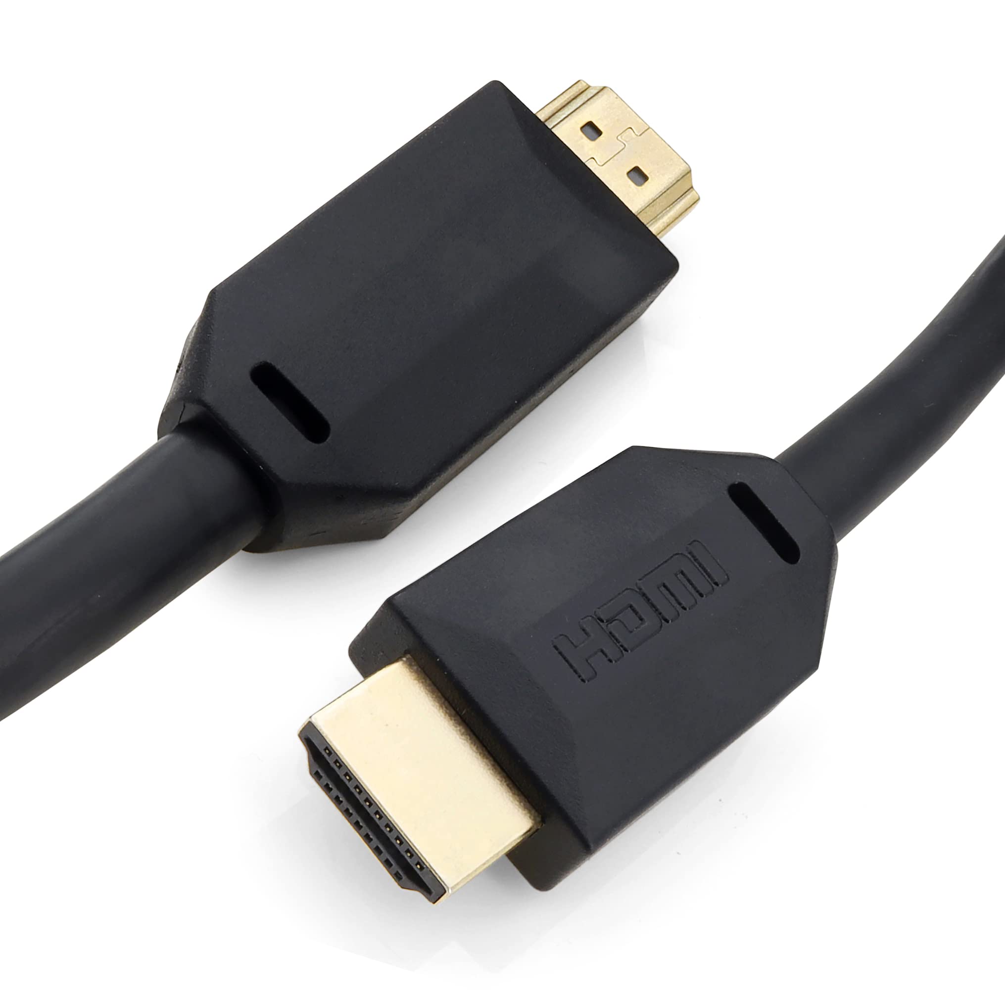 1aTTack.de 1 cable HDMI de alta velocidad de 5,0 m, 10 K, con Ethernet de hasta 48 Gbit/s para aplicaciones de alta gama, probado según especificaciones de prueba HDMI 2.1, negro, 1 unidad
