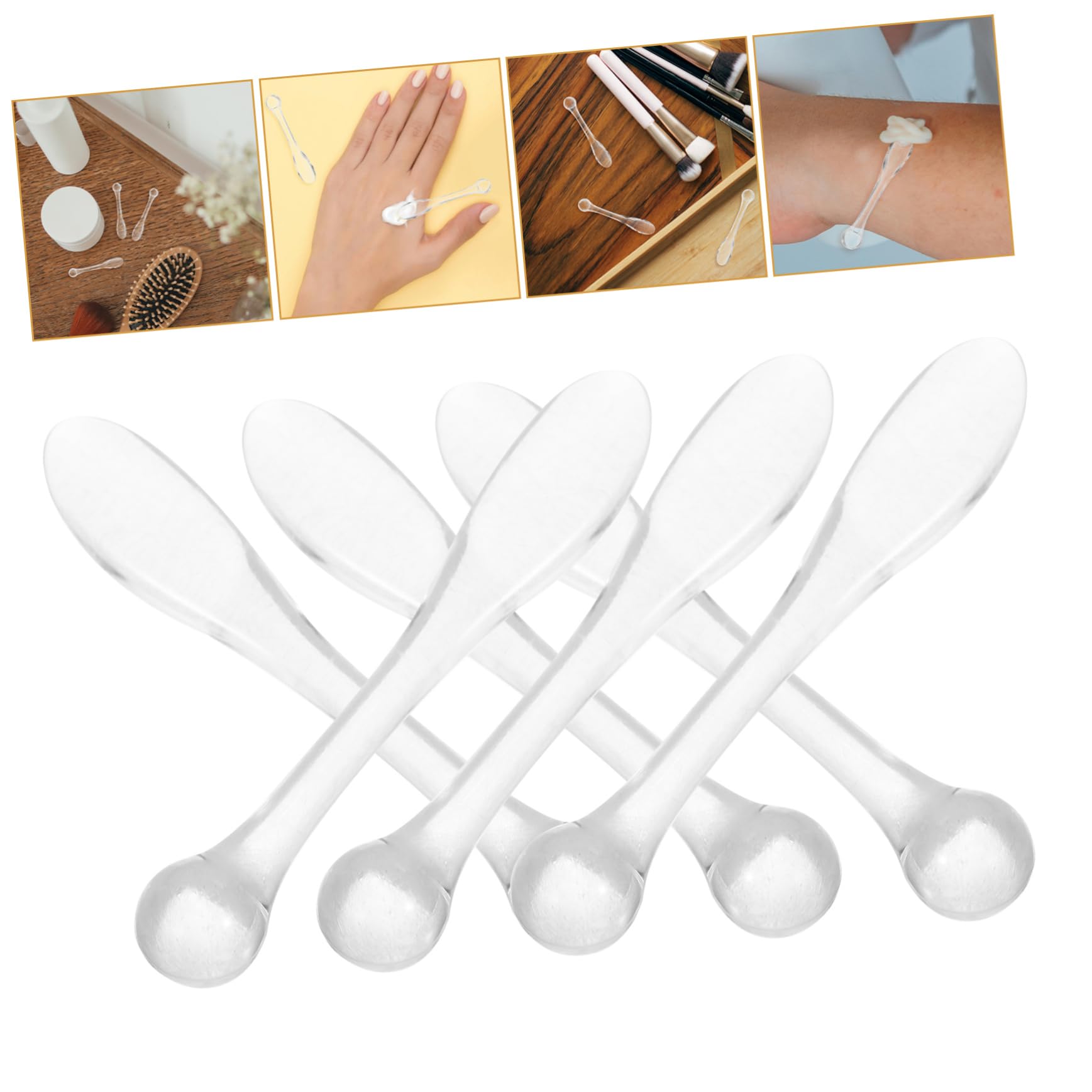 Healeved 250 Piezas Herramientas de maquillaje kit de maquillaje kit maquillaje espátula cosmética herramienta de espátula de maquillaje constituir palo de máscara cuchara de excavación s56