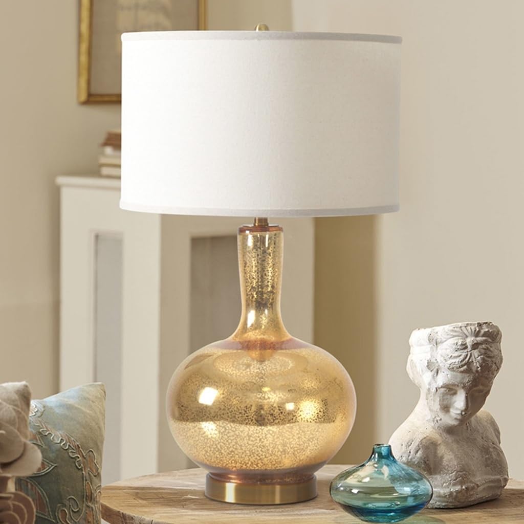 desk lamp Lampa na biurko Lampa stołowa Kreatywna moda Nowoczesny salon Lampka nocna do sypialni Klosz z tkaniny Ciepła dekoracyjna lampa stołowa Lampa biurkowa Led (B) table lamp