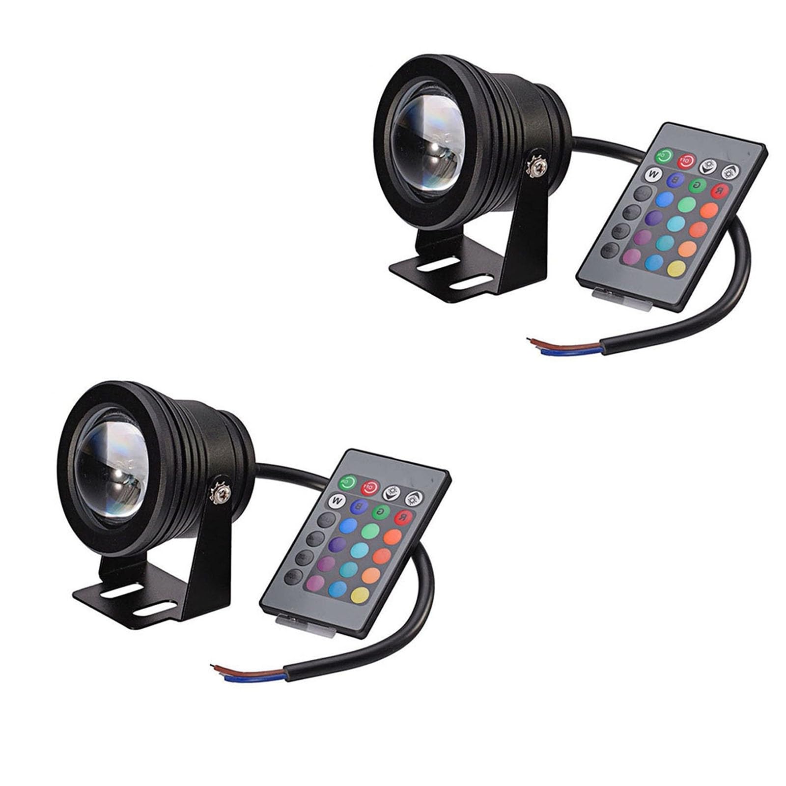 Projecteur de sol 12V LED étanche pour fontaine et jardin RVB