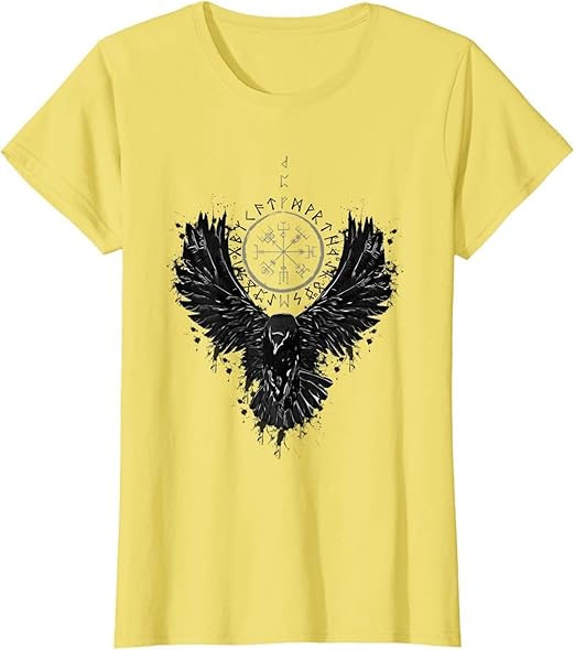 Amazon Co Jp バイキングシャツ3dプリント北欧神話オーディンタトゥーメンズファッション夏カラフルスリムフィット半袖tシャツ ノベルティハラジュクレイヴンルーンベジビサーコンパス半袖 服 ファッション小物