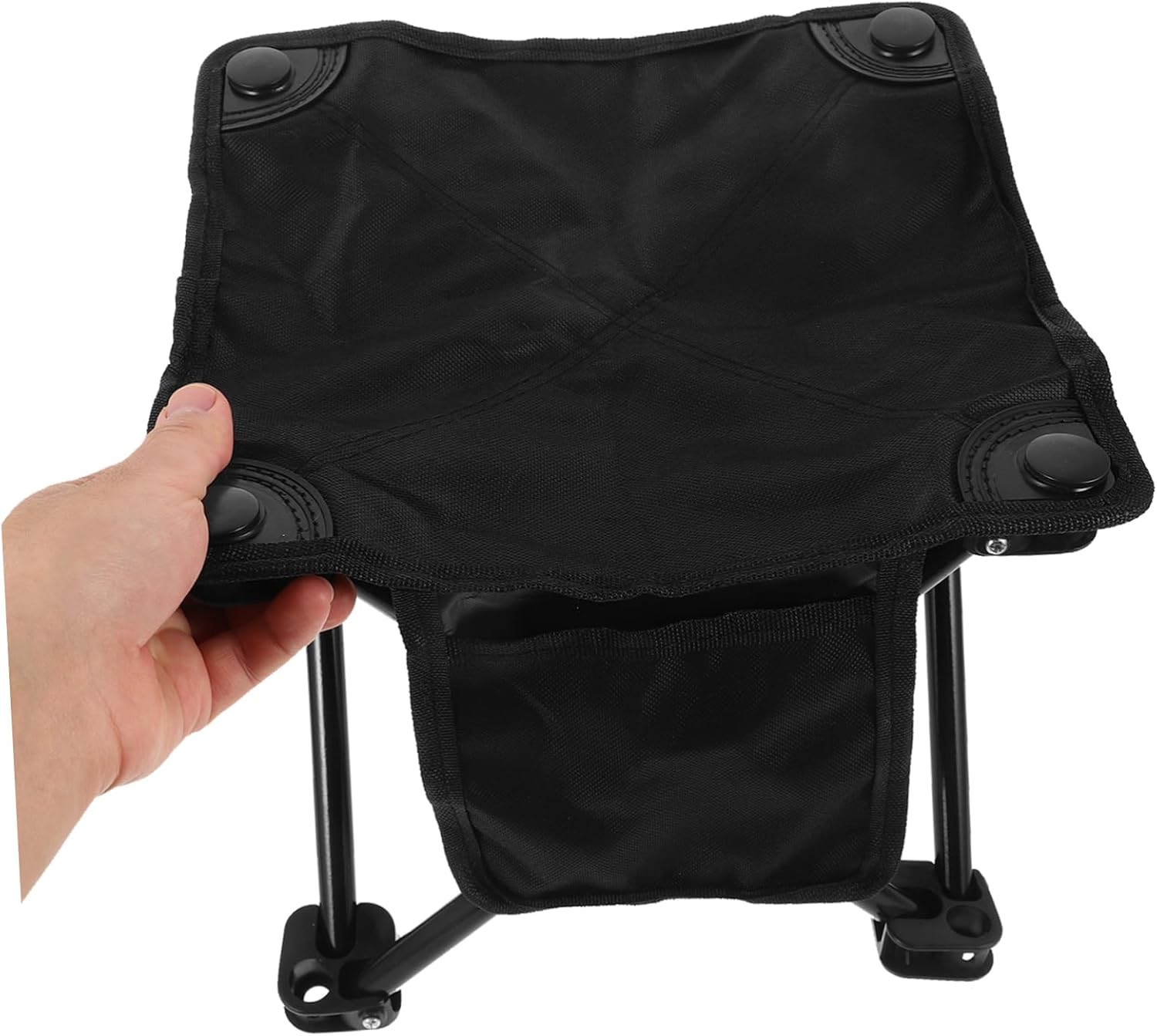 Gadpiparty Collapsible Camping Chair Lightweight Portable Stool Oxford No Assembly Sturdy Construction