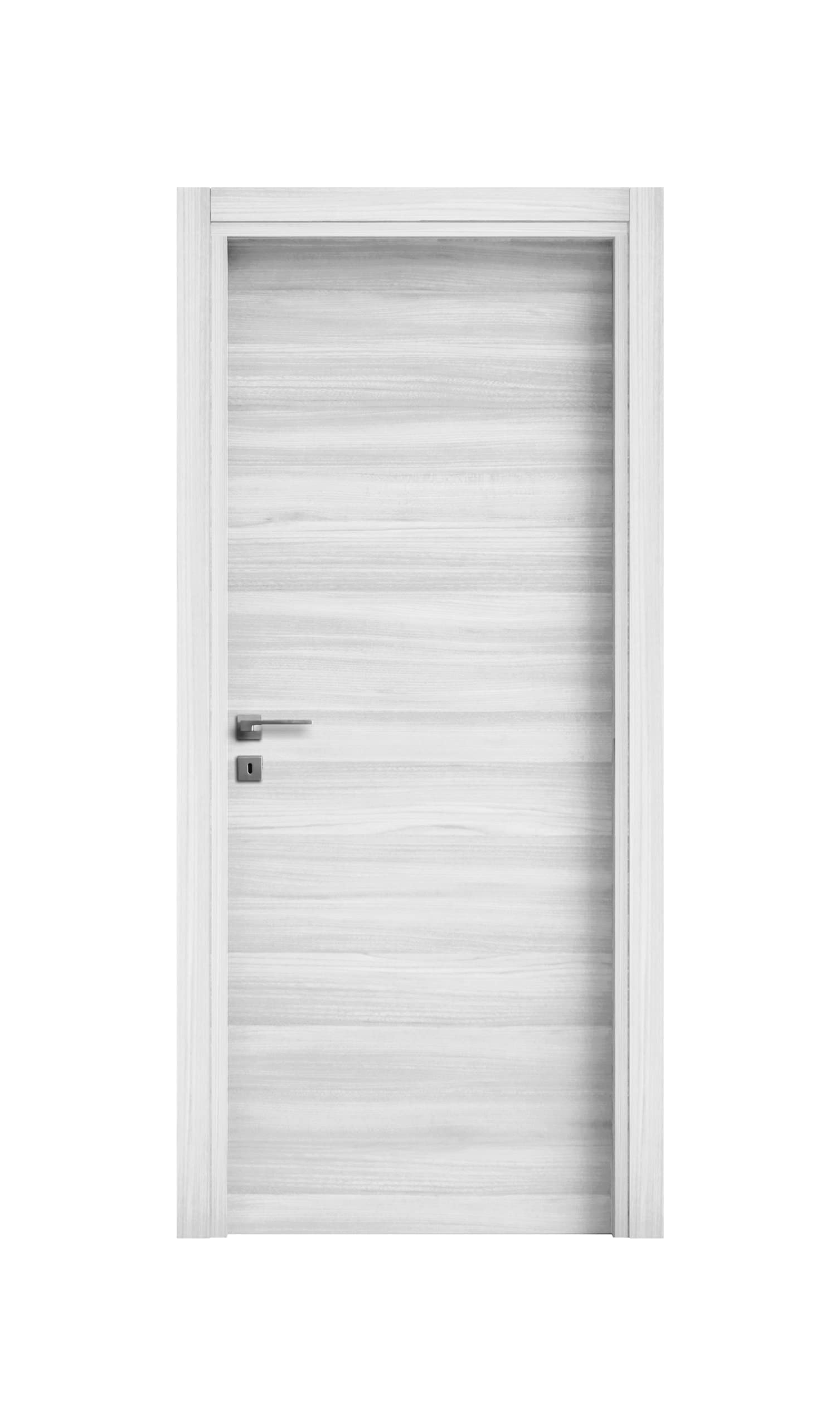 Porta Interna Effetto Legno Olmo Bianco Reversibile - 210 x 80