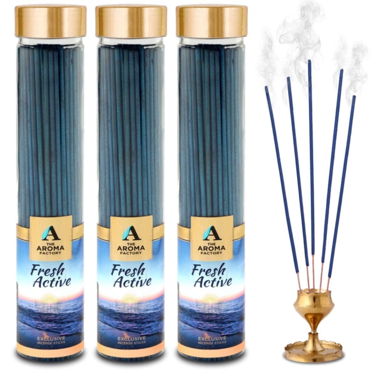 Buy The Aroma FactoryAgarbatti for Pooja, Fresh Active Incense Sticks