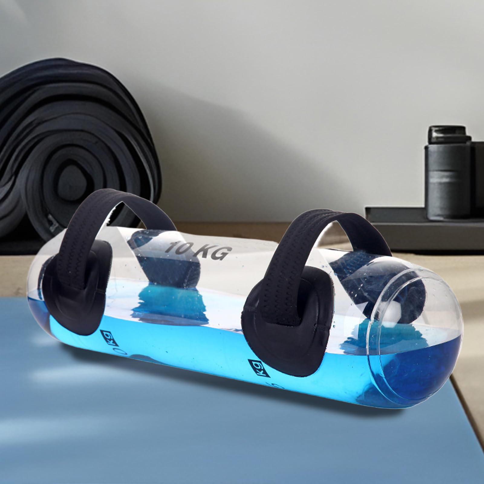 Aqua-Taschen für Workout – Wassergewichte Aqua Bag | Wassergefüllte Gewichtstaschen | Aqua Bag Workout | Transparente gewichtete Wassertasche | Wiederverwendbare befüllbare Gewichte Faltbares