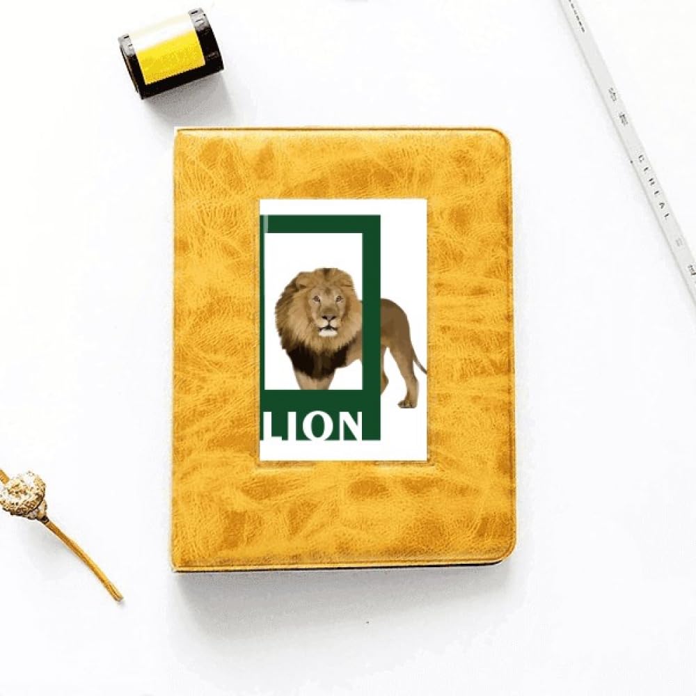 no/no Lion Cat Ferocious Art Deco Fashion Photo Album Family Wedding Picture 4x6