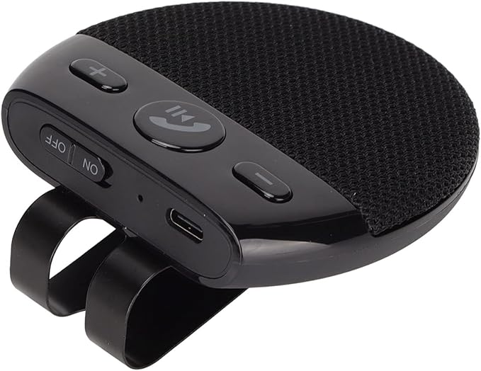 Altavoz manos libres Bluetooth para coche miniatura 8