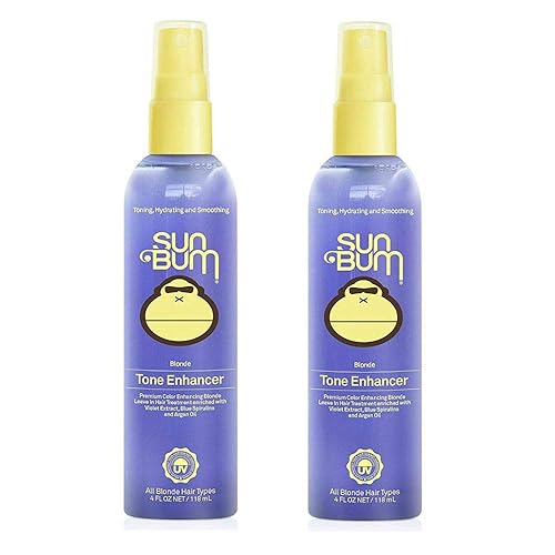 Miniatura 8 de Sun Bum Potenciador de tono rubio, neutraliza el latón y mejora el color y el brillo del cabello rubio, protege el tóner contra los rayos UV