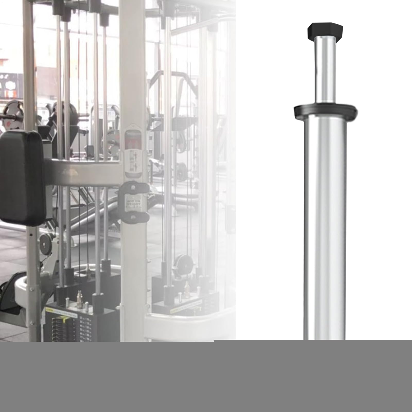 Almacenamiento de Discos de Peso,Almacenamiento Robusto Para Discos De Peso De Gimnasio En Casa - Accesorios De Montaje Para Barra Equipo De Fitness Ahorro De Espacio Para Entusiasta Del Entrenamiento