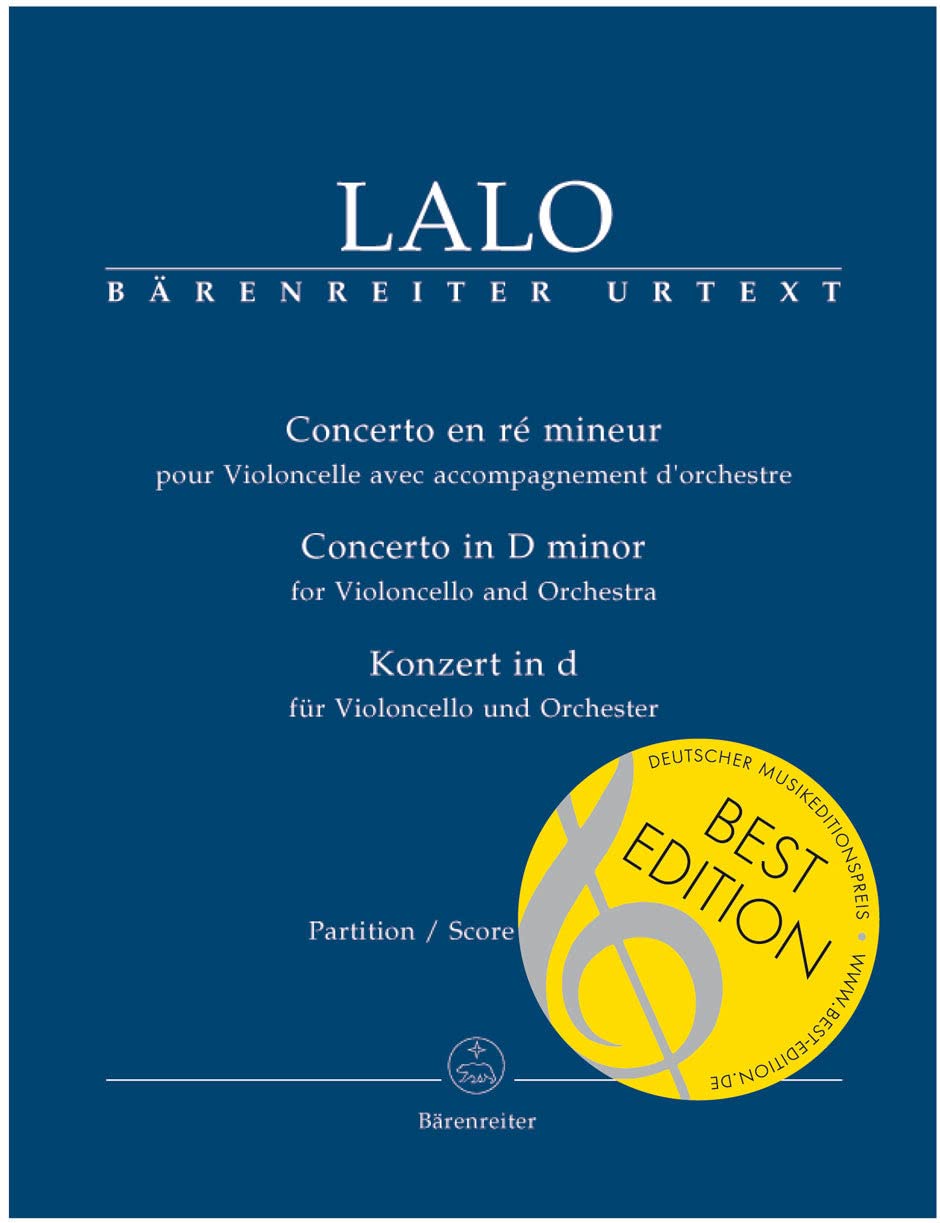 Concerto pour violoncelle et orchestre en r‚ mineur