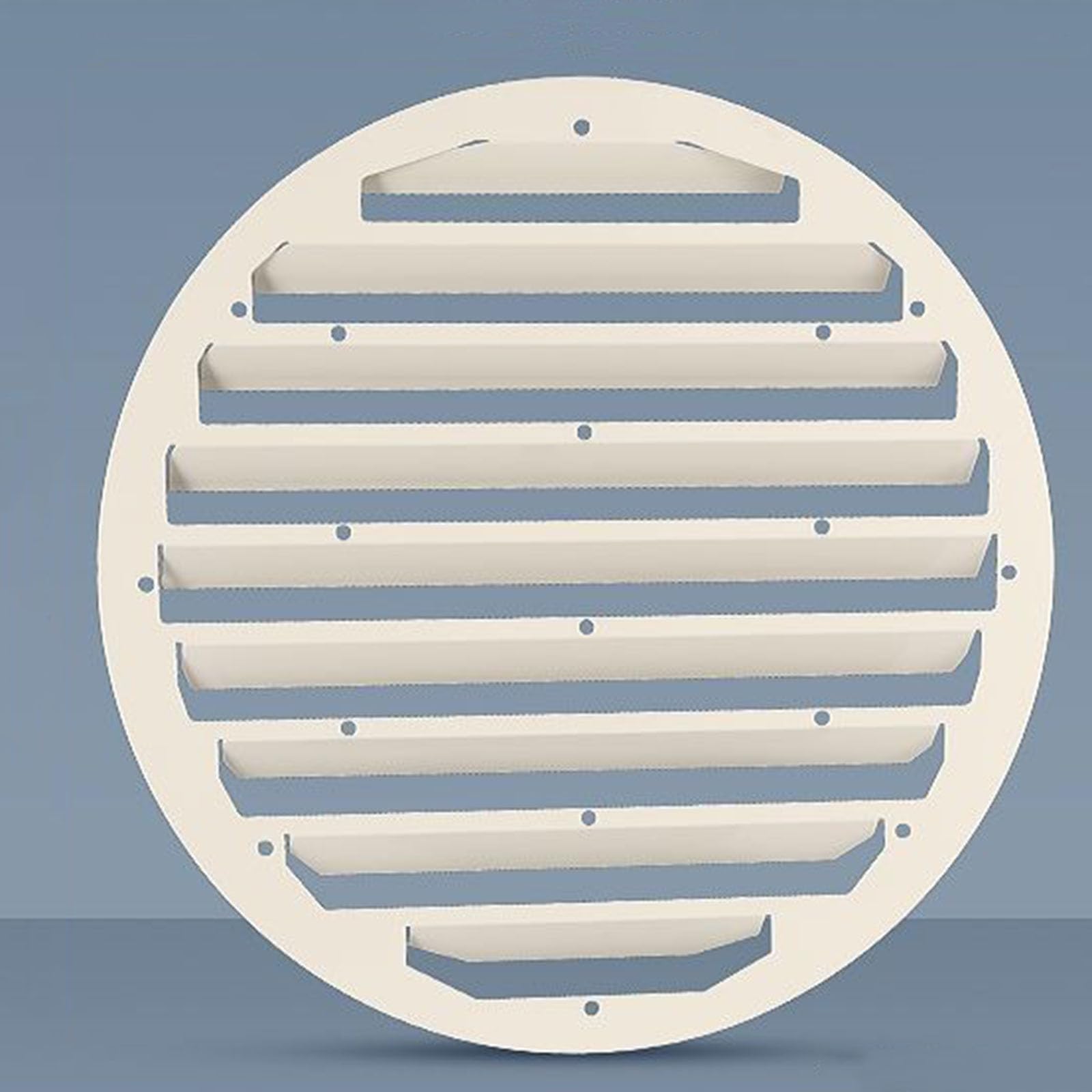 Universal Air Conditioner Outdoor Unit Cover Bracket Air Deflector Grilles, Anti-Direct Blowing Galvanized Steel for Baffle Wind Guide Cover, AC