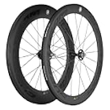 Carbon Clincher Wheelset 700C Fixed Bicycle Wheels 60/88