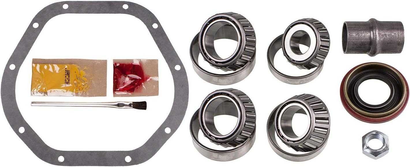 Motive Gear RA28FLR Differential Bearing Kit for Dana 44, Front/Rear, Includes Koyo Tapered Bearings, Pinion Seal, Gasket, Crush Sleeve, Compatible with 1992-2001 Dodge Ram, Ford F-150, Bronco