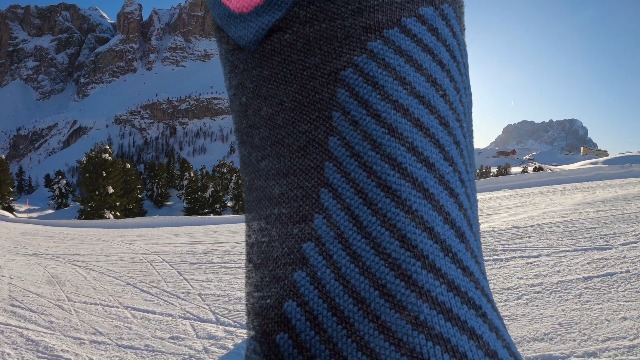 Warme Skisokken STOX Energy Socks Skisokken Voor Vrouwen – Compressiesokken Van Merinowol, Geen Koude Voeten, Drukklasse 2 Ski Sokken Warme Voeten