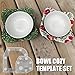 Bowl Cozy Template 3 Sizes - Christmas Bowl Cozy Pattern Template, Acrylic Bowl Cozy templates for Sewing 6''/8''/10'', DIY Quilting Templates, Bowl Cozy Template Cutting Ruler Set (6''/8''/10'')