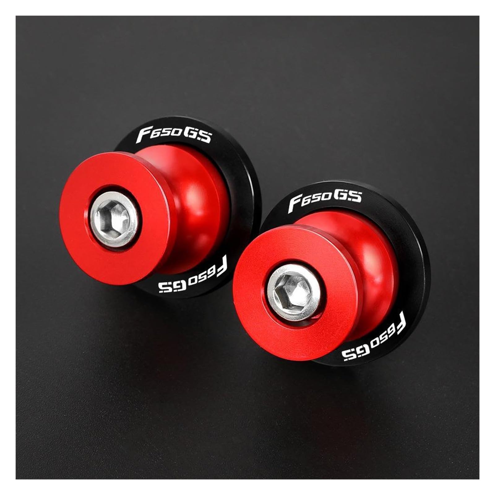 Accessoires moto F650GS bobines de bras oscillant pour garage et roadtrip