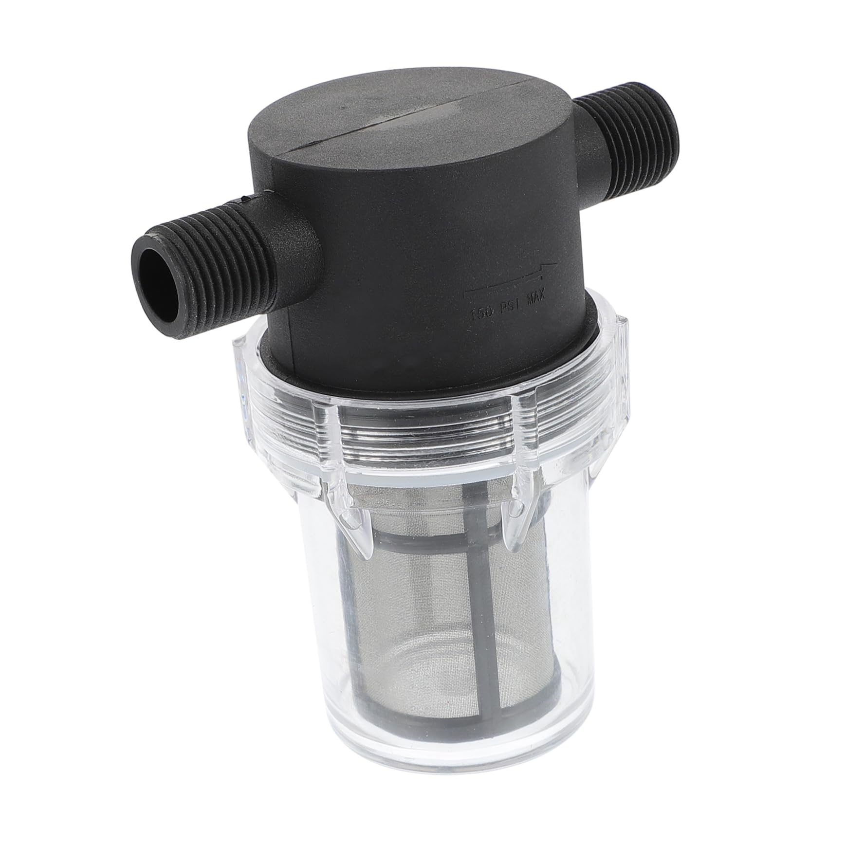 HAWILLOSCH Pipe Water Pump Filter Strainer Water Pump Inline Mesh Filter Sturdy and Large Flux