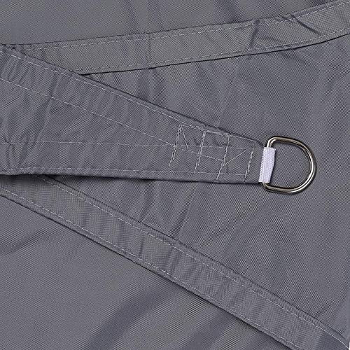 Voile d'ombrage imperméable 2x5m pour terrasse et jardin toile de protection solaire extérieure - 2