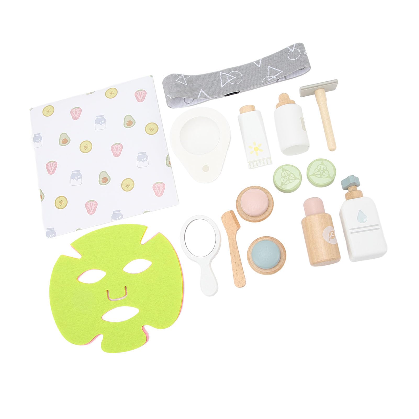 Amazon.co.jp: Airshi 木製メイクアップおもちゃ、子供用化粧品