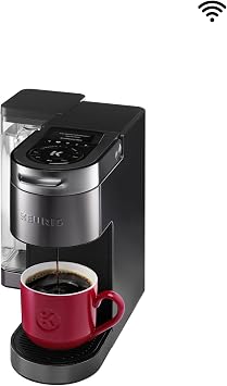 Keurig K-Supreme Plus SMART Coffee Maker, Single Serve K-Cup Pod Coffee Brewer, BREWID and MultiStream Technology, 78 Oz, Black